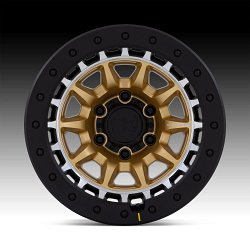 Black Rhino Tusk Matte Gold Custom Wheels 3